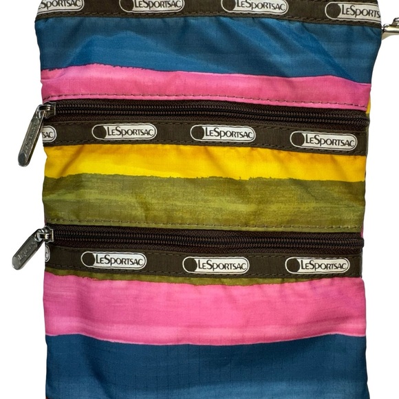 Lesportsac Multicolor Striped Crossbody Bag - Picture 4 of 13